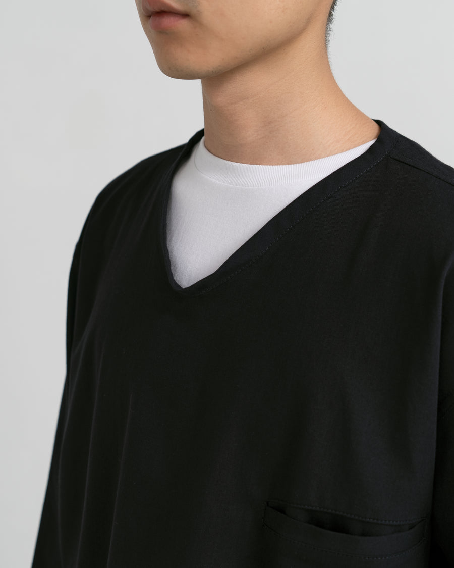 -SALE- LONG SLEEVE V-NECK TOP