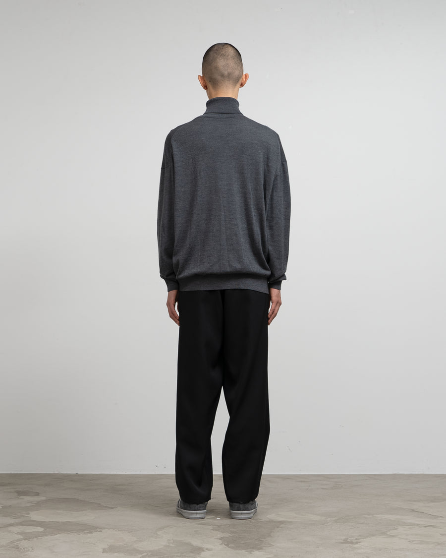 High Gauge L/S High Neck Knit