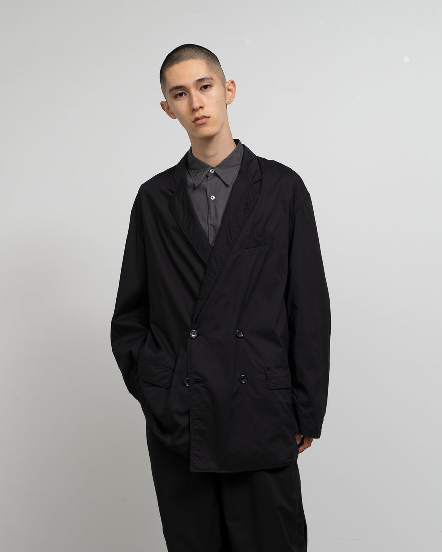 Garment Dyed Typewriter Oversized Double Jacket