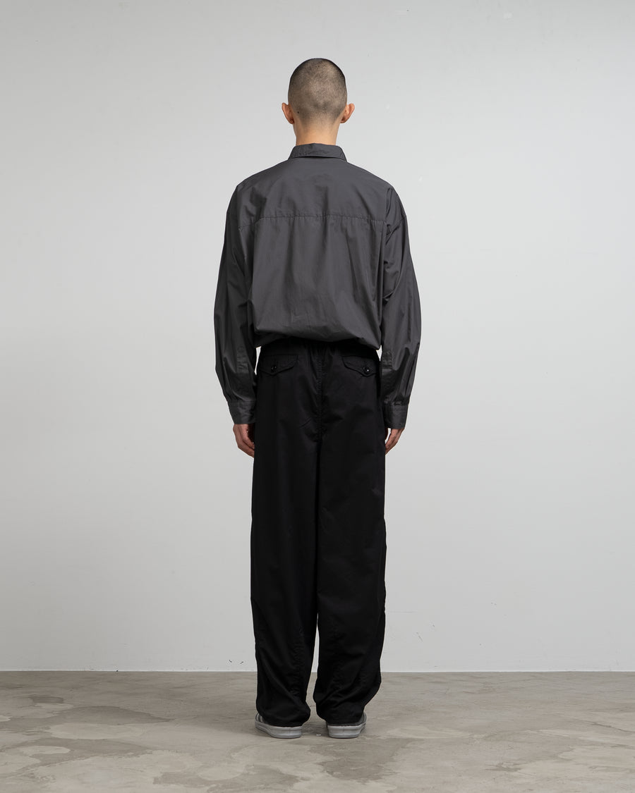 Garment Dyed Typewriter Parachute Pants