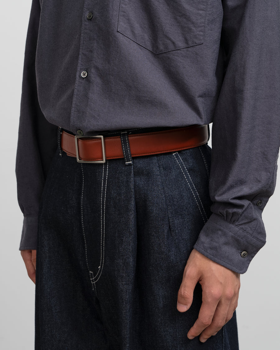 Holeless Leather Classic Belt