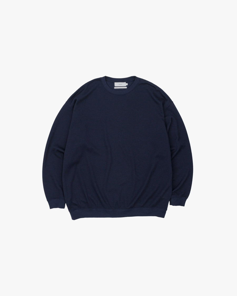 Wool Honeycomb Crew Neck Thermal