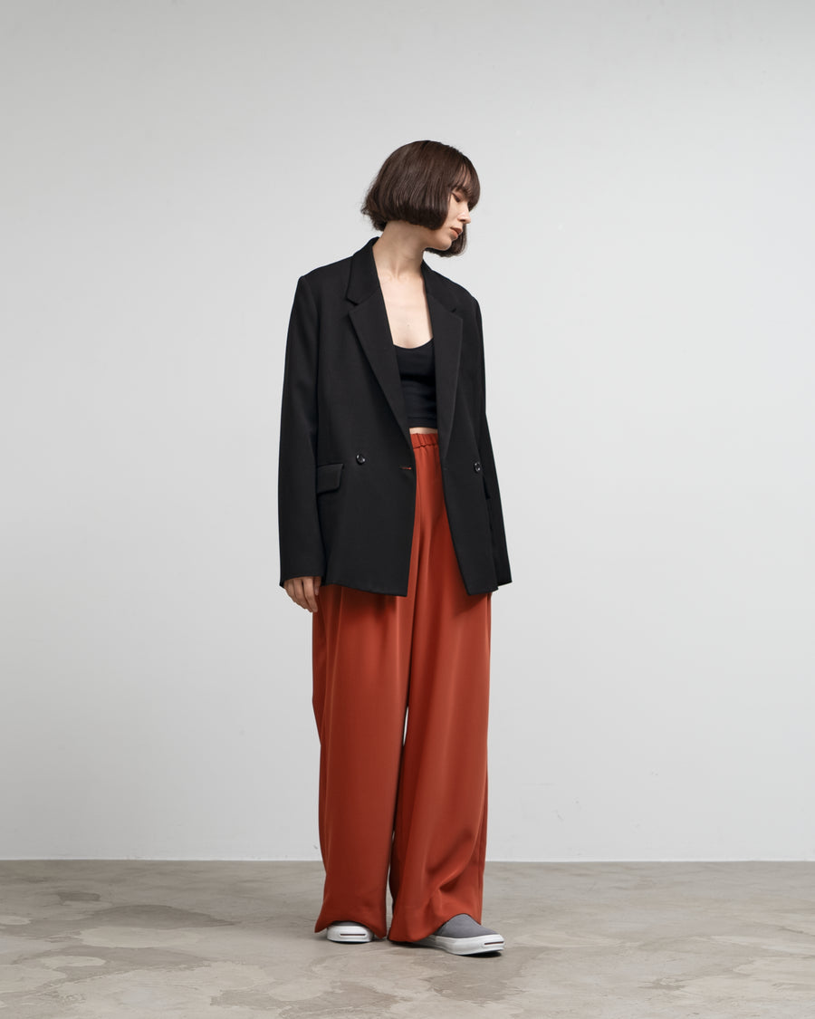 Satin Easy Wide Pants