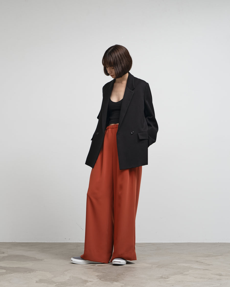 Satin Easy Wide Pants