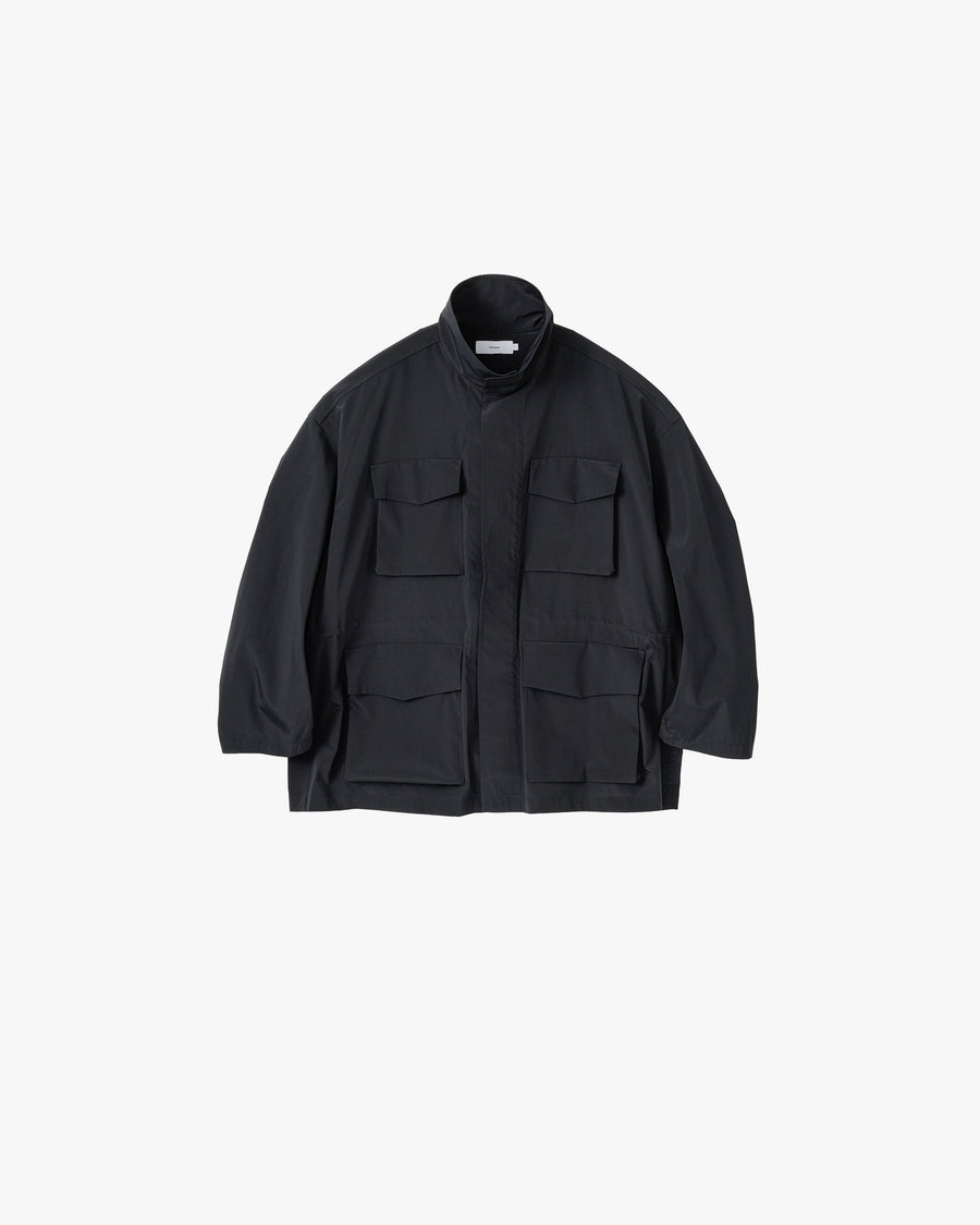 Dull Poplin Military Jacket