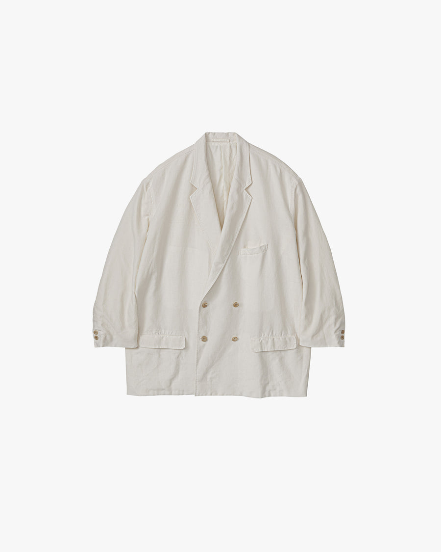 -SALE- Garment Dyed Typewriter Double Jacket