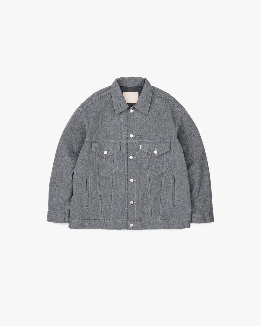 Colorfast Denim Trucker Jacket