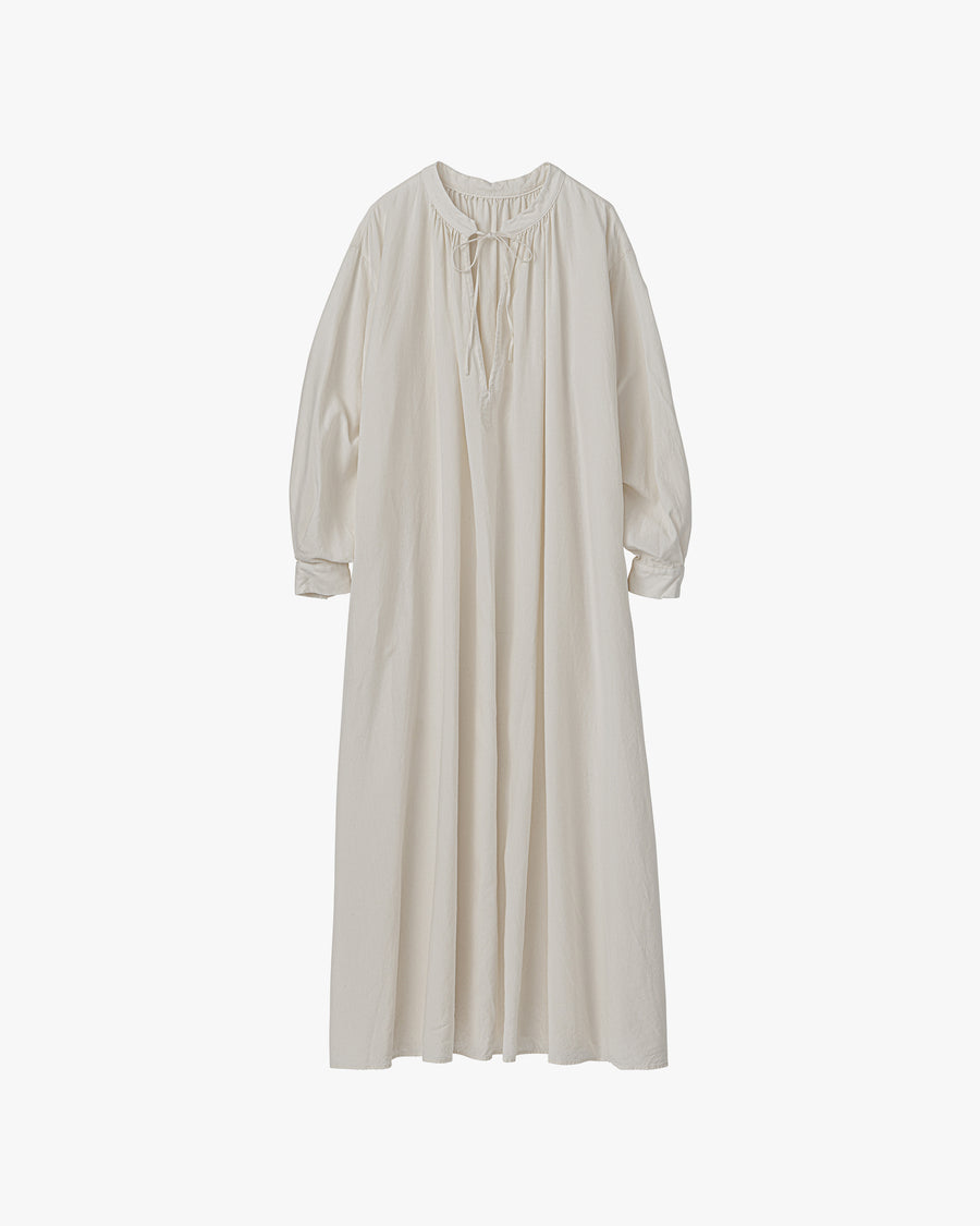 -SALE- Linen Cupro Smock Dress