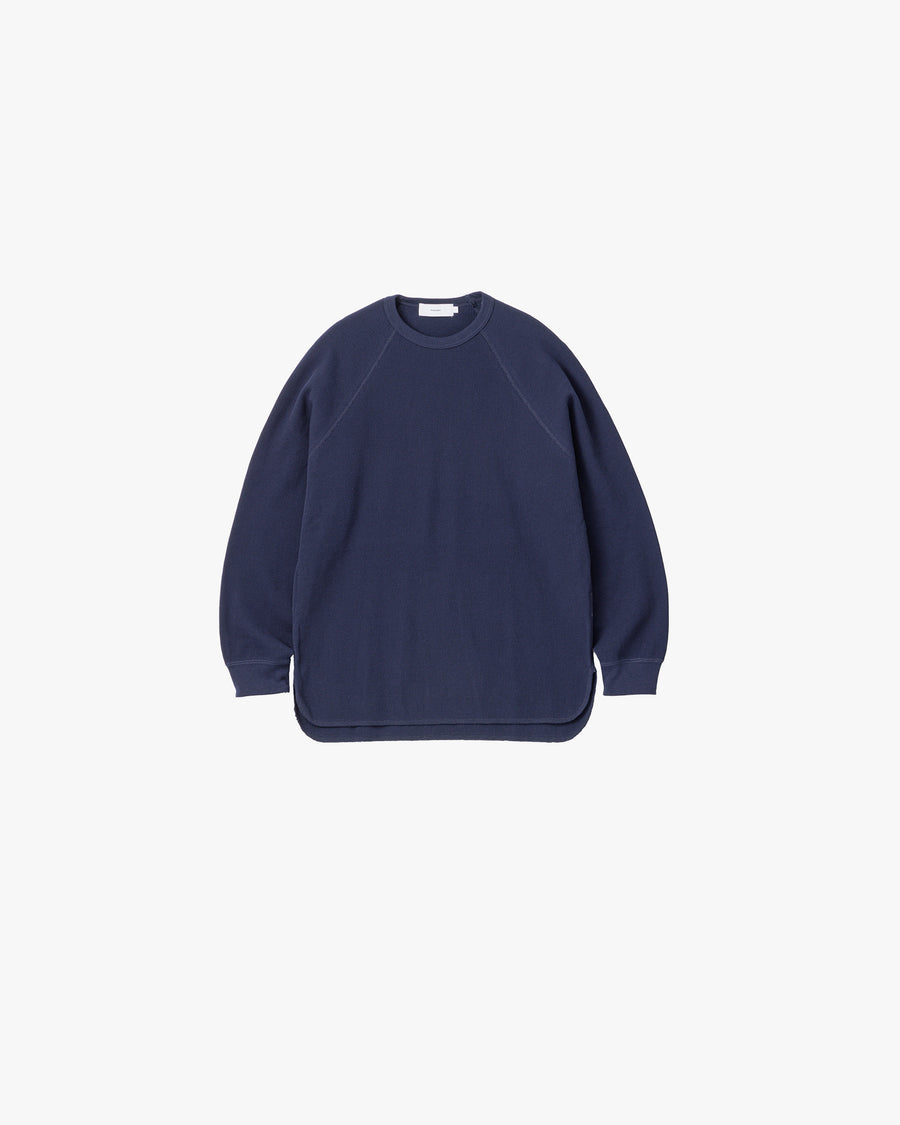 Waffle L/S Crew Neck Tee