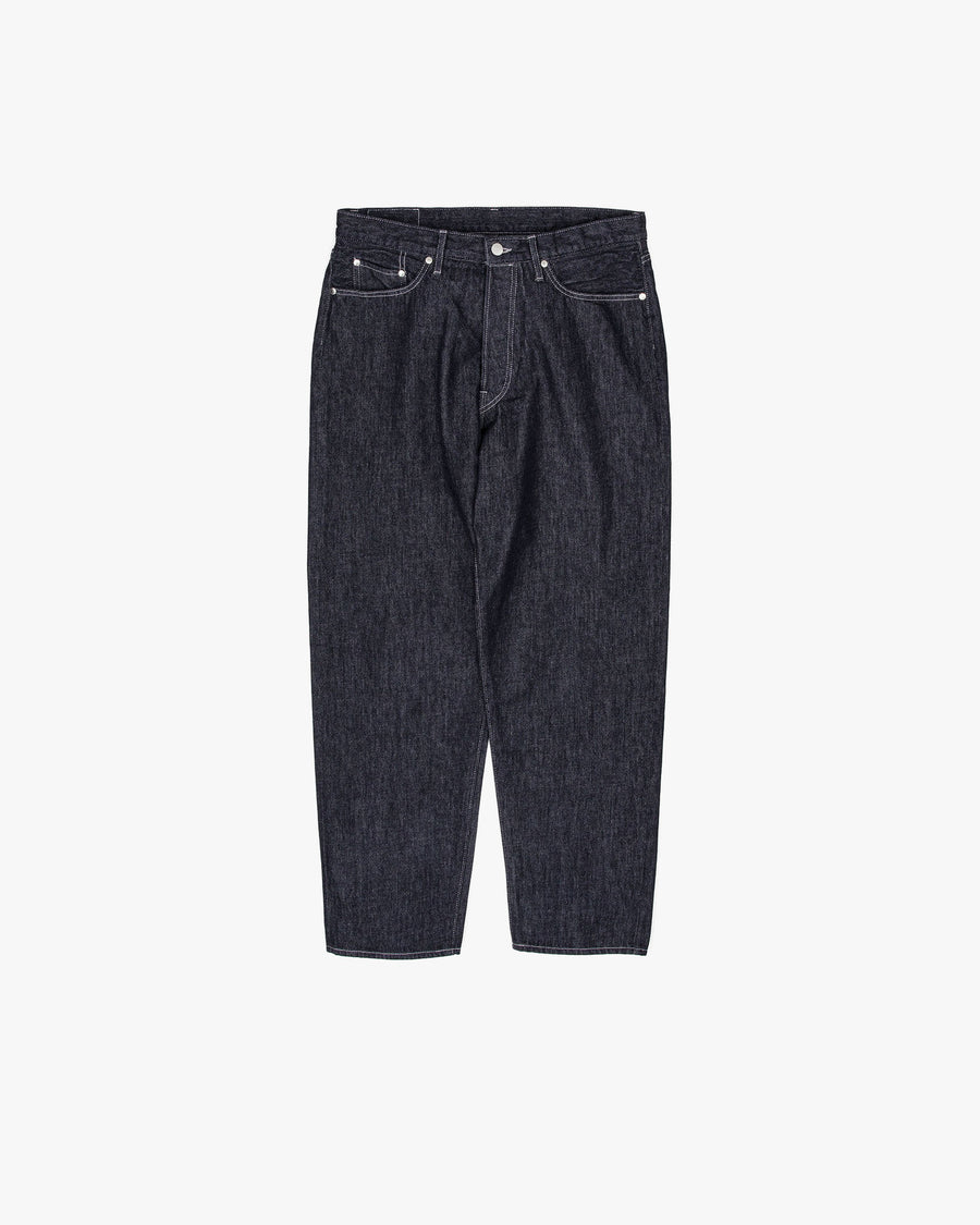 Colorfast Denim Five Pocket Tapered Pants