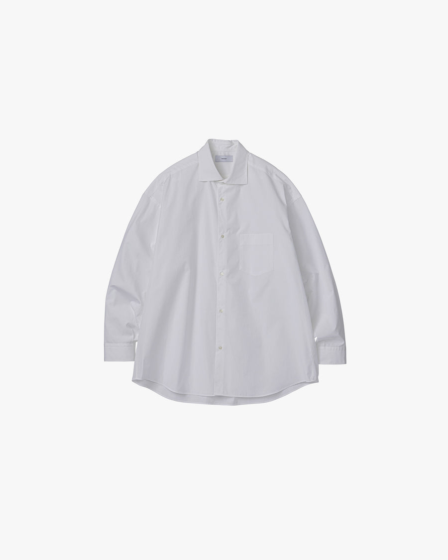 High Count Wide Spread Collar Shirt