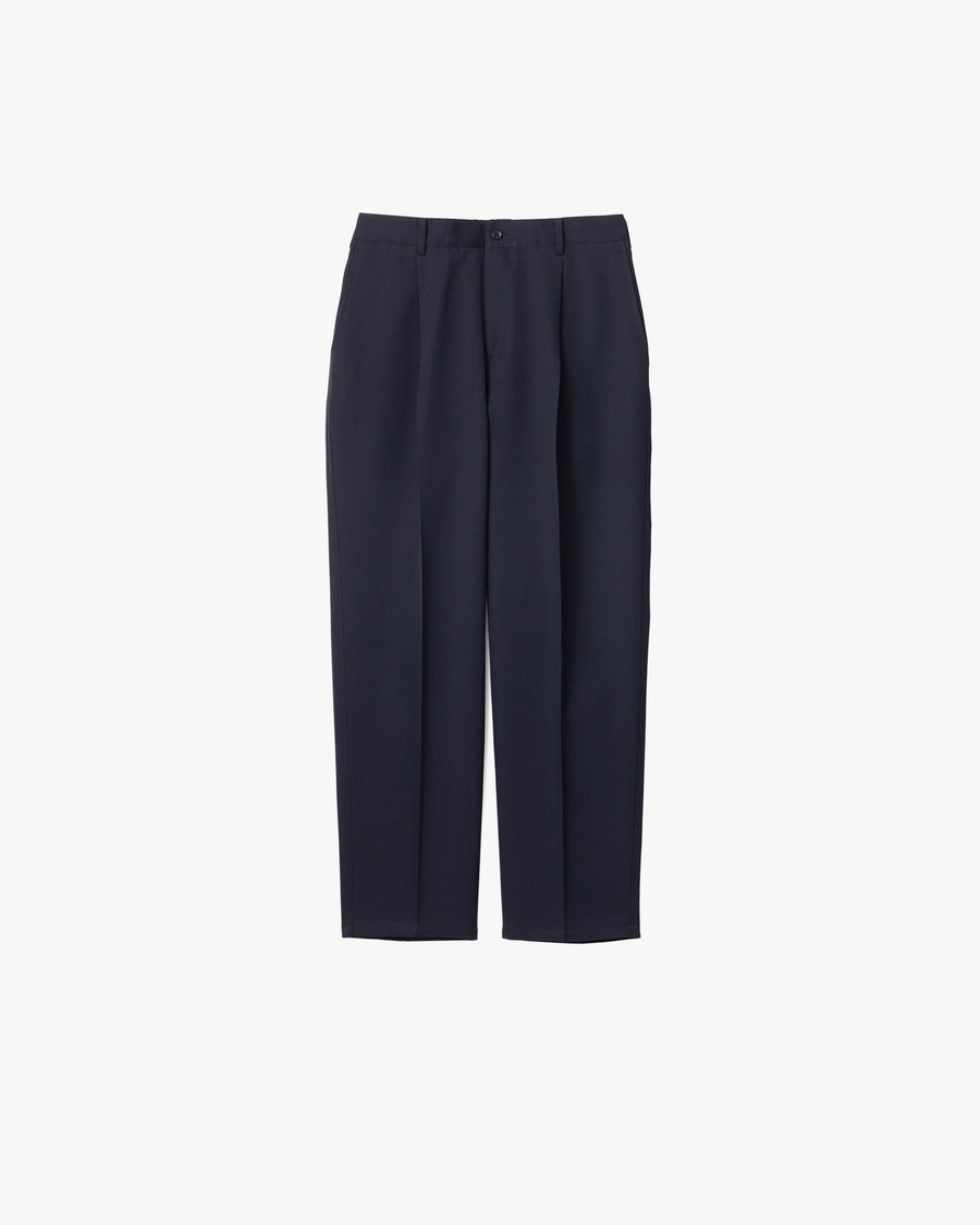 Scale Off Wool Tapered Trousers