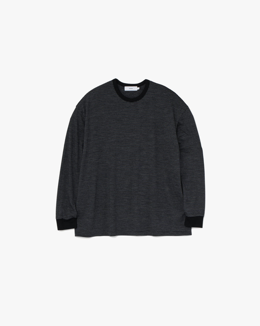 Wool Border L/S Tee