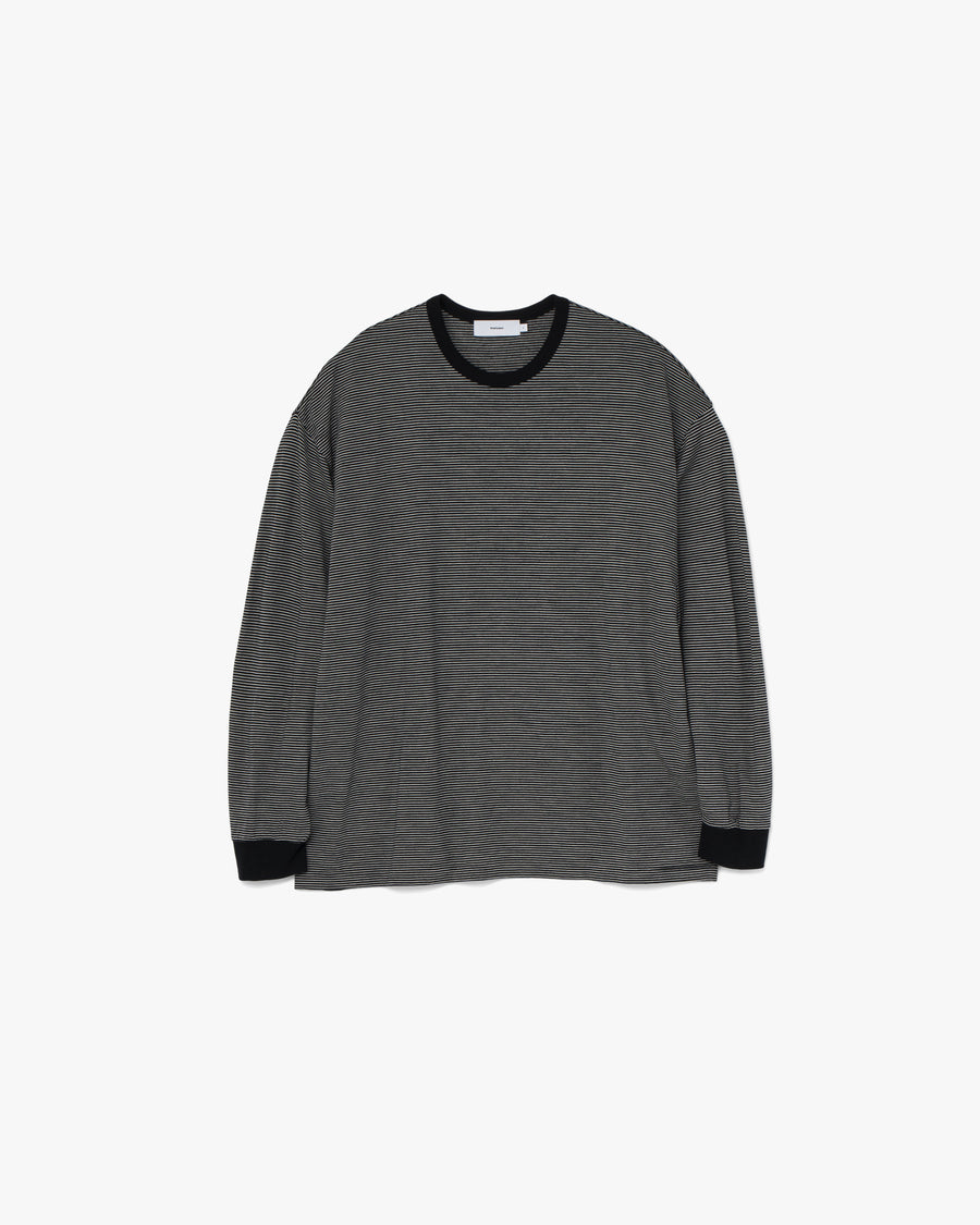 Wool Border L/S Tee