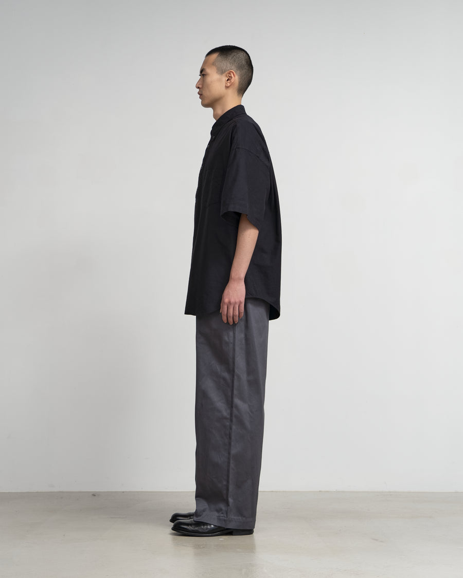 Oxford S/S Oversized B.D Pullover Shirt