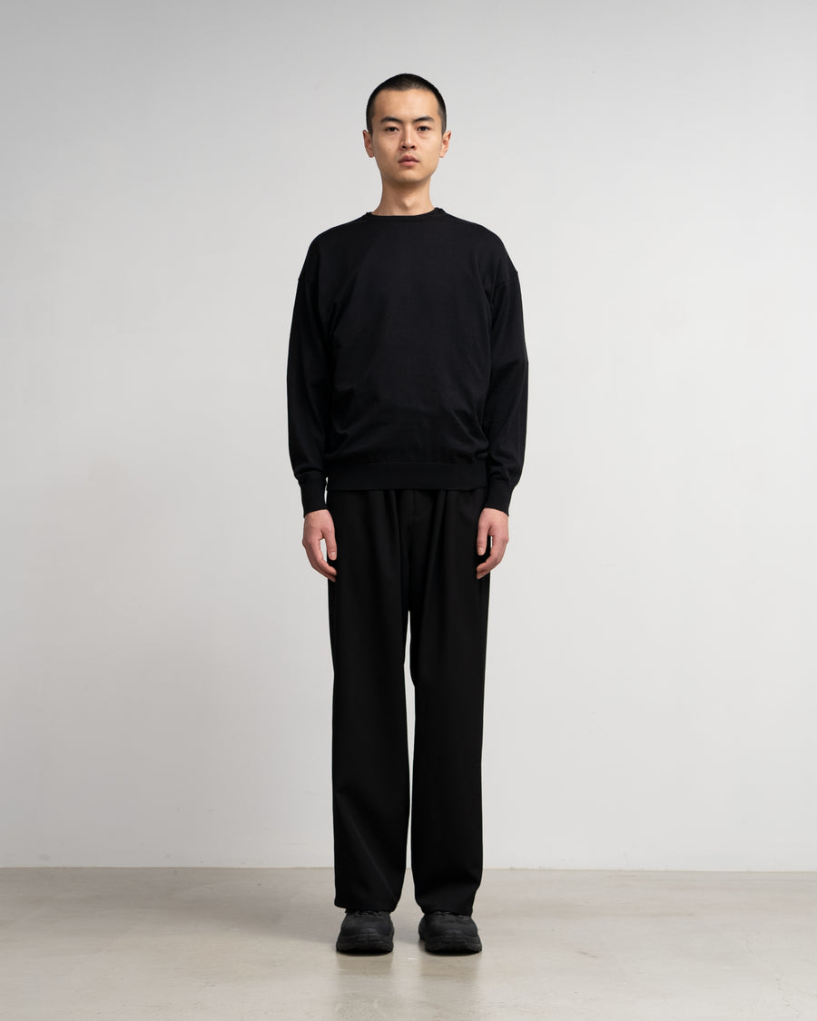 Suvin Cotton L/S Crew Neck Knit