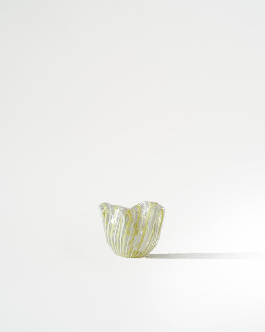 VENINI Fazzoletto Vase Yellow Mini