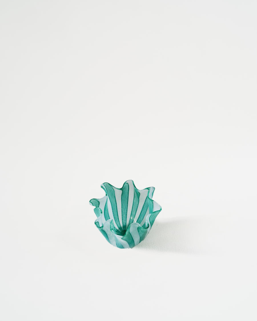 VENINI Fazzoletto Vase Green