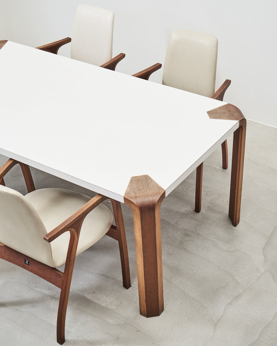 ANTLER Dining Table by Junzo Sakakura for TENDO MOKKO