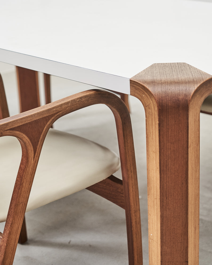 ANTLER Dining Table by Junzo Sakakura for TENDO MOKKO