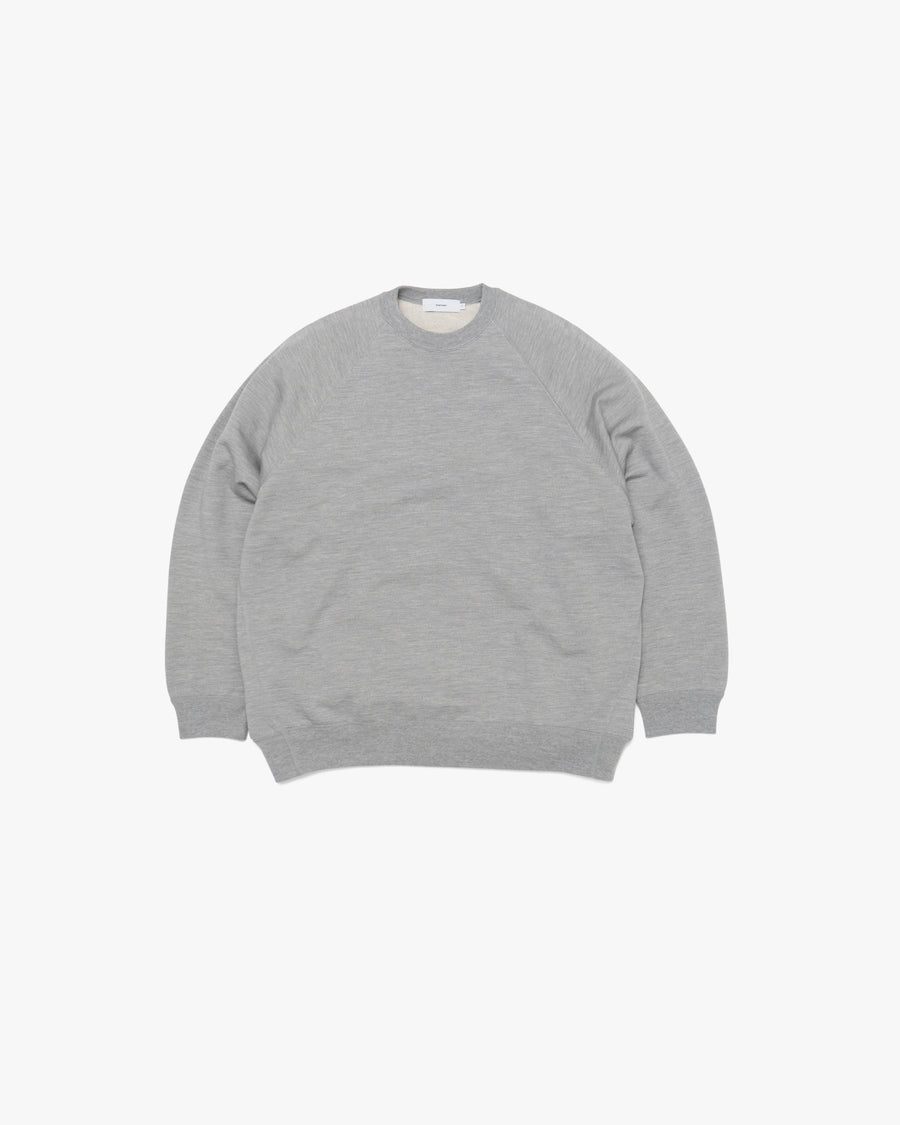 Wool Terry Crew Neck Sweat