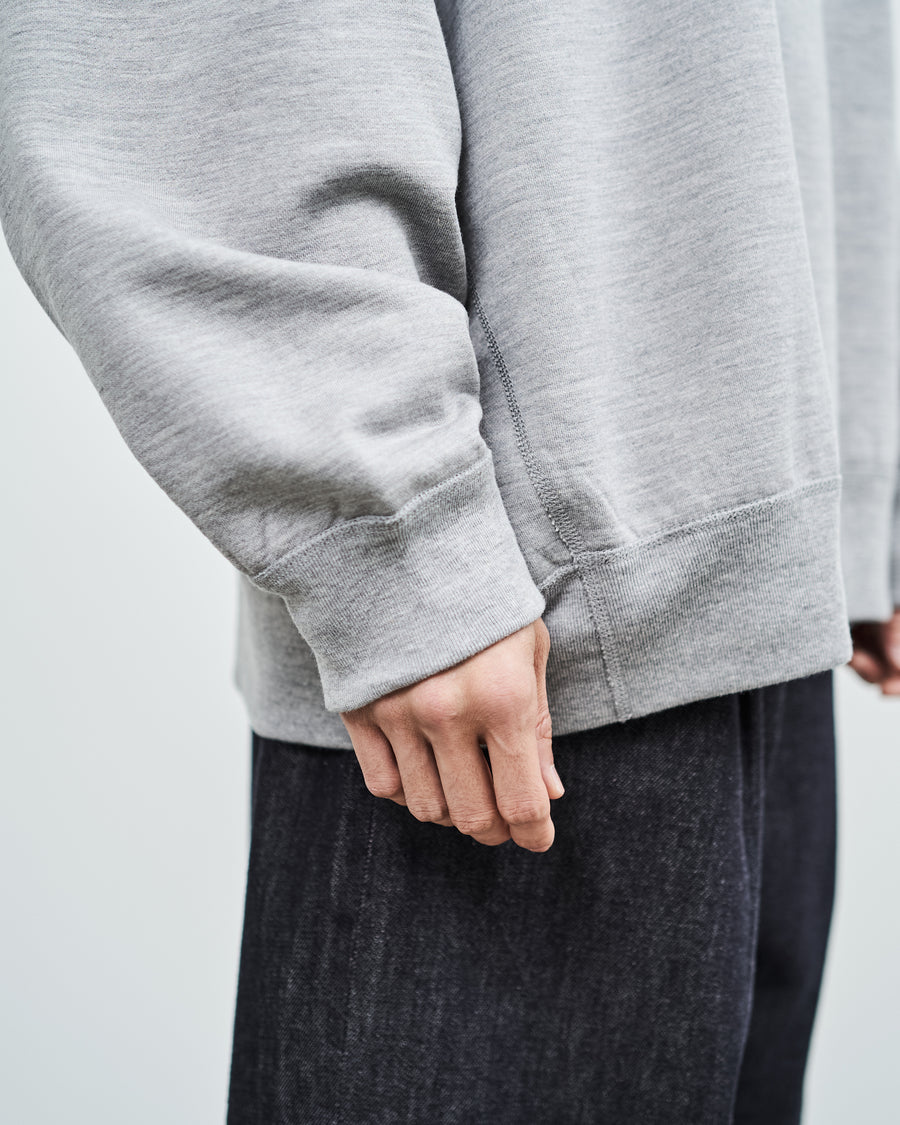 Wool Terry Crew Neck Sweat