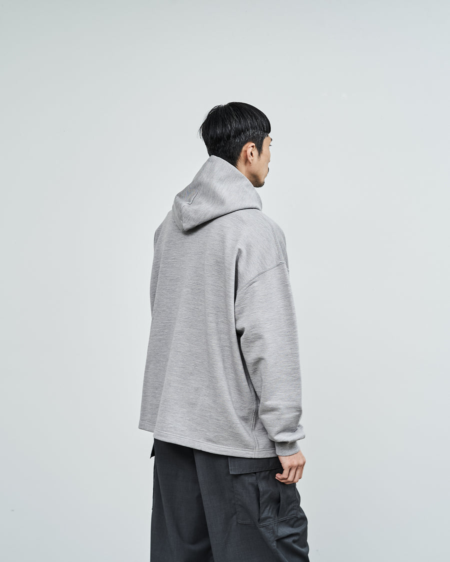 Wool Terry Pullover Hoodie