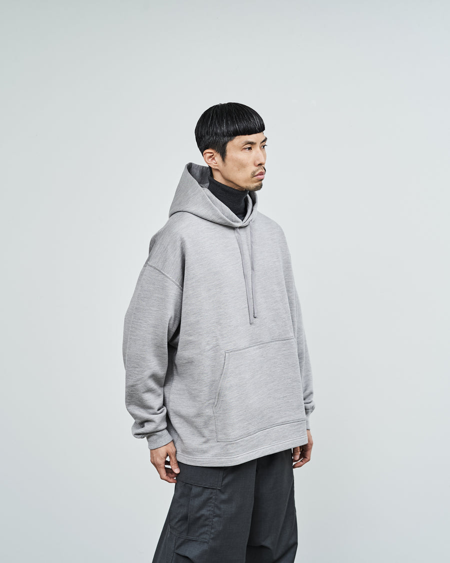 Wool Terry Pullover Hoodie