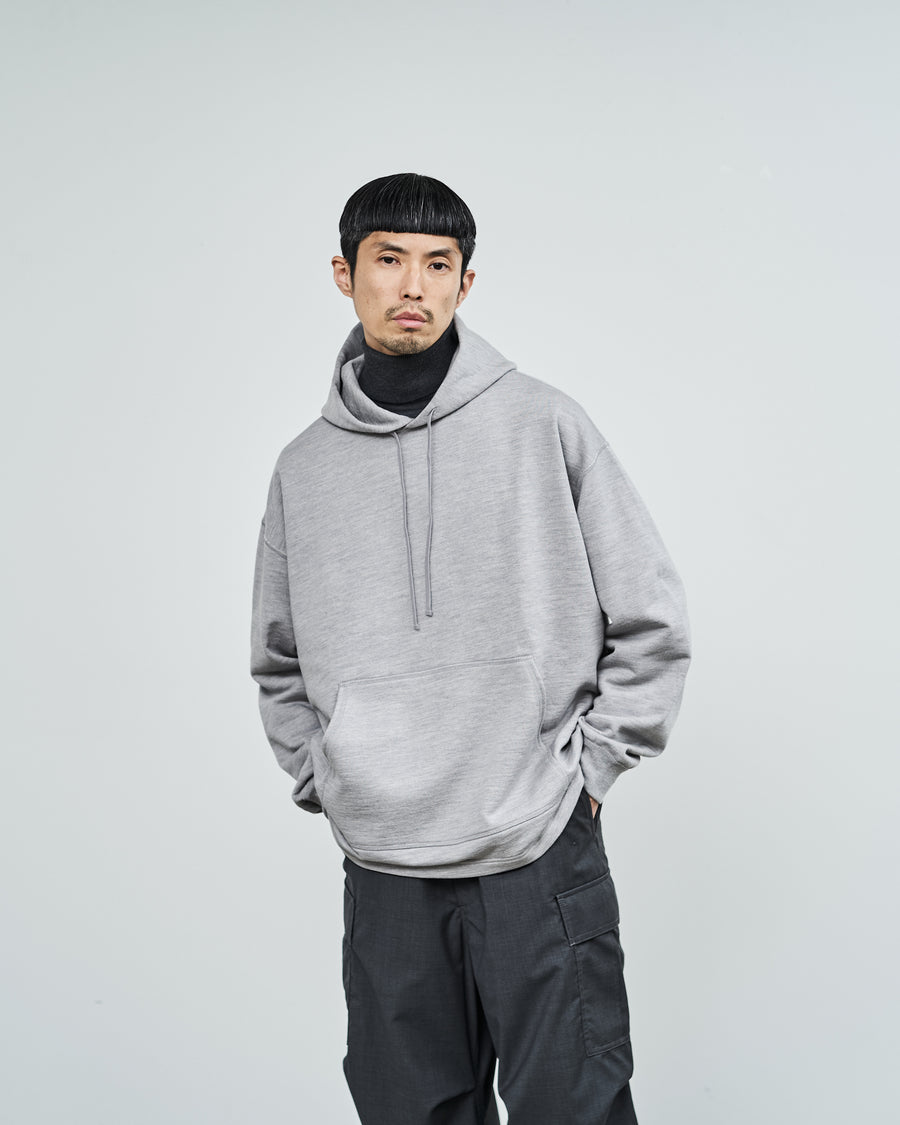 Wool Terry Pullover Hoodie