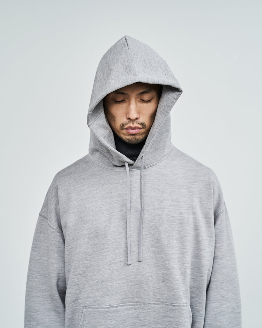 Wool Terry Pullover Hoodie