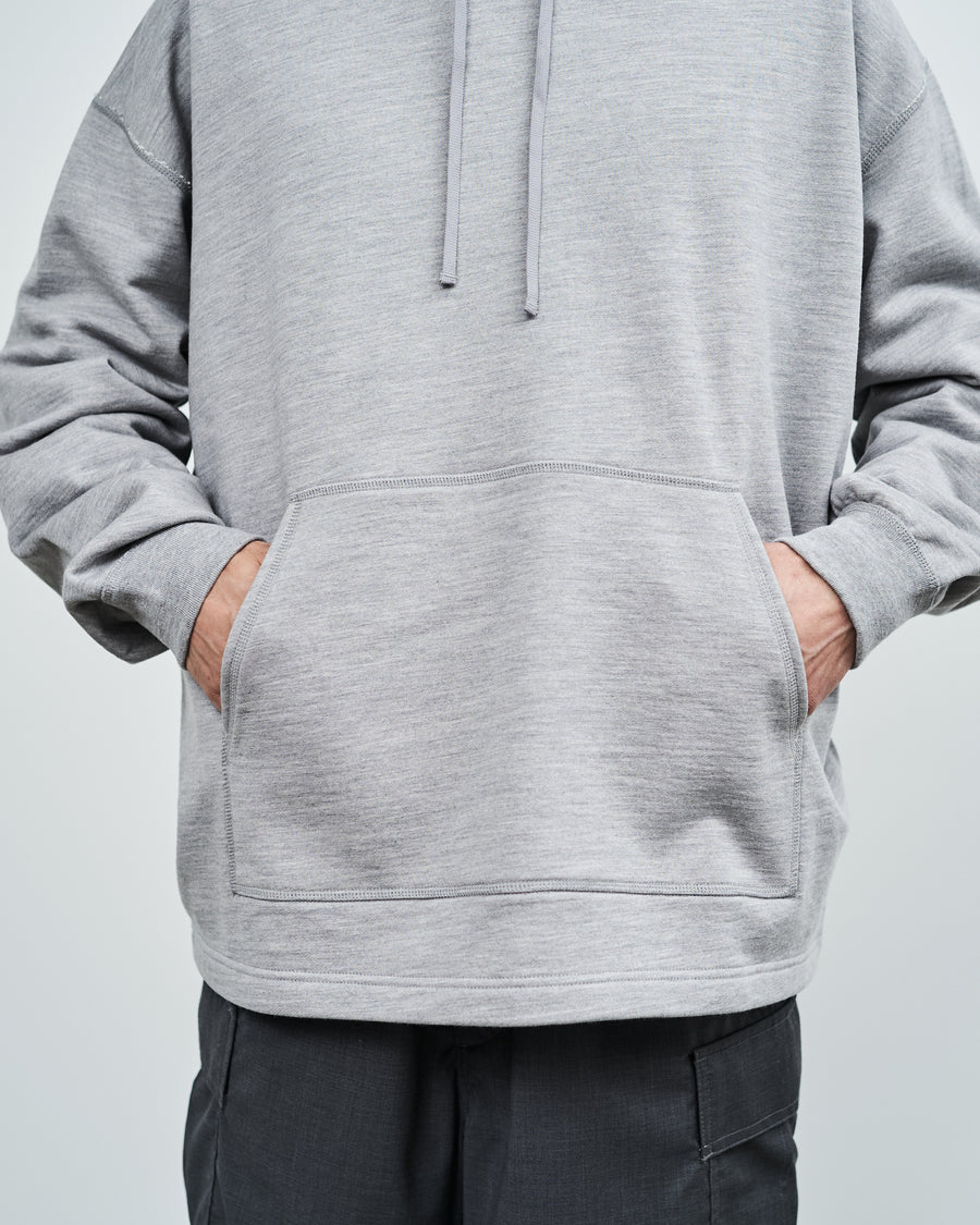 Wool Terry Pullover Hoodie