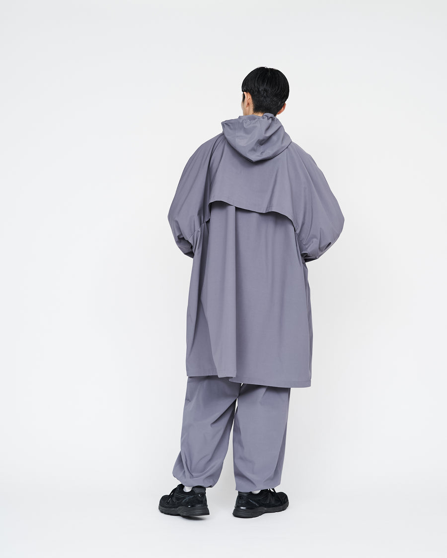 -SALE- Semi-Dull Poplin Long Anorak