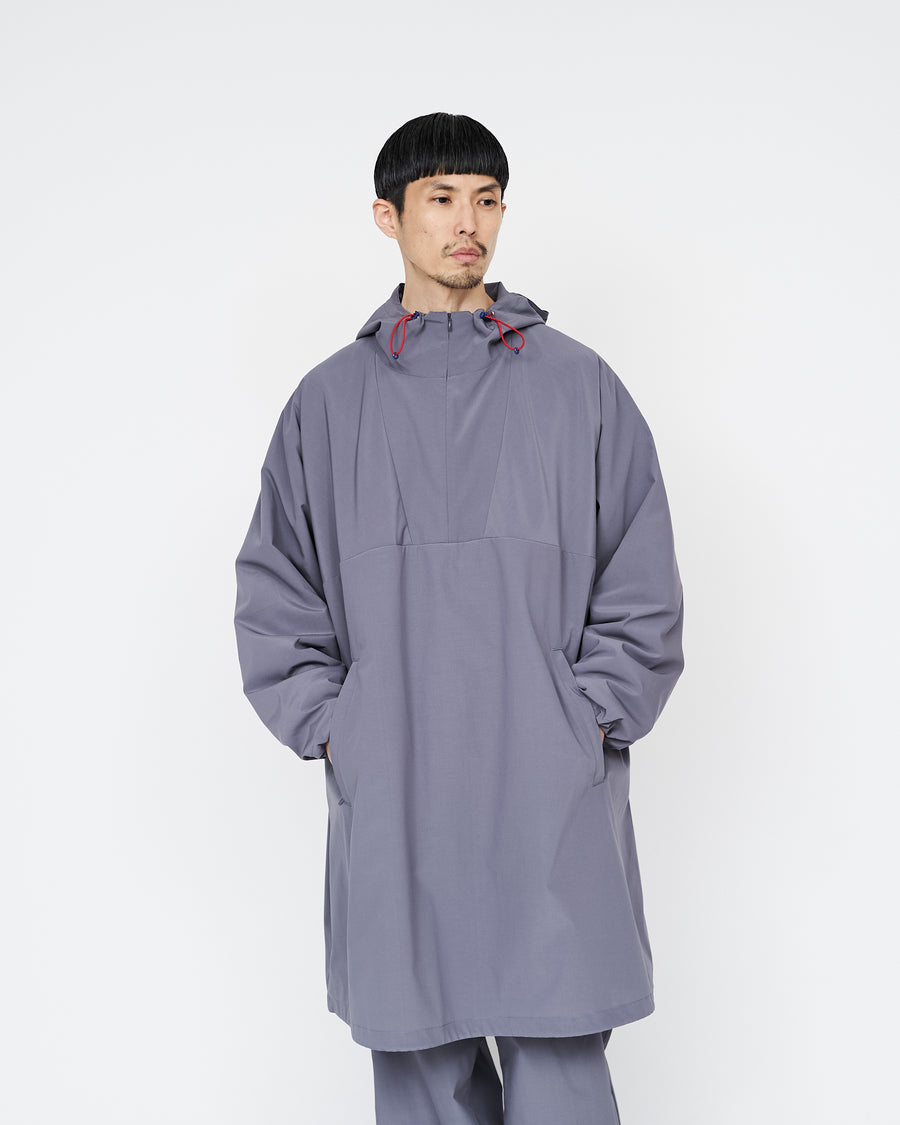 -SALE- Semi-Dull Poplin Long Anorak