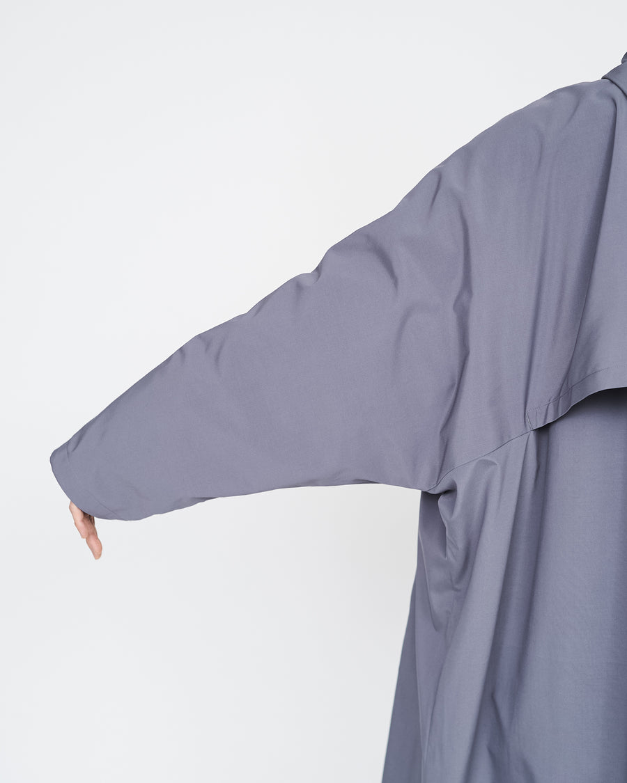 -SALE- Semi-Dull Poplin Long Anorak