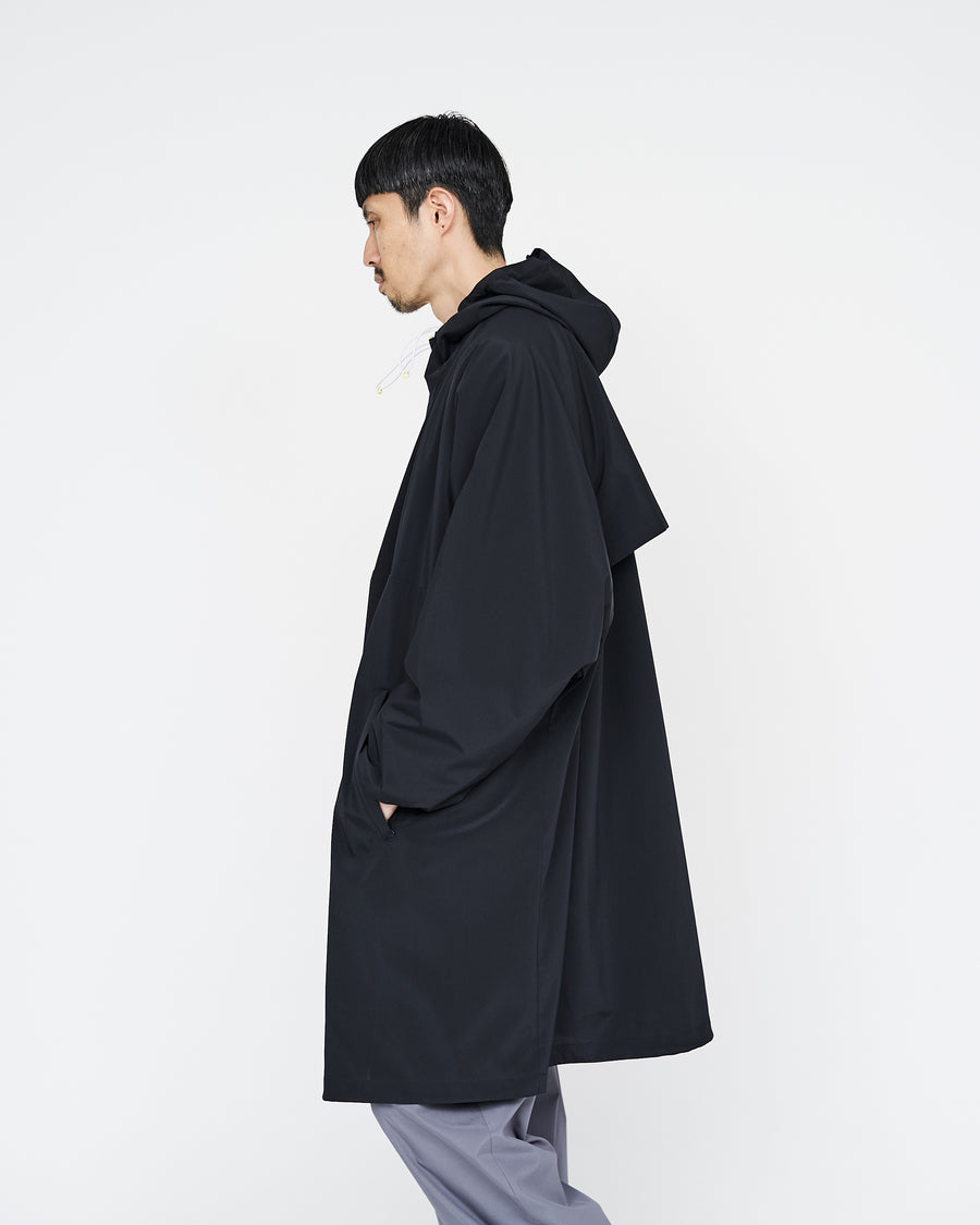 -SALE- Semi-Dull Poplin Long Anorak