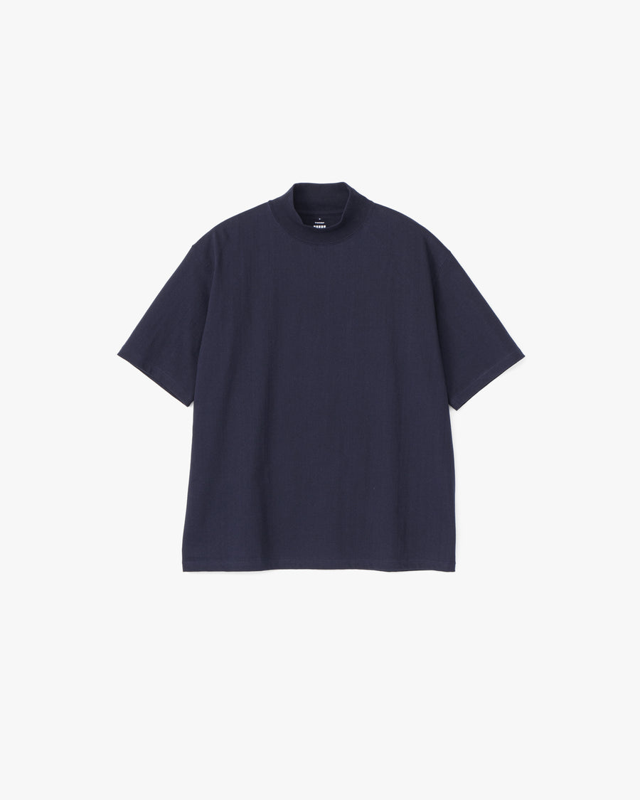 S/S Mock Neck Tee