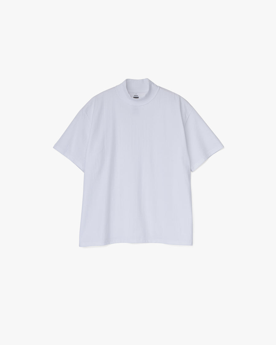 S/S Mock Neck Tee